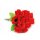 rote geschlossene Rose Knospe 23cm