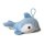 Delfin hellblau_weiss  17cm liegend