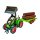 Traktor mit Anhänger u. Holz 4 s. WB, ca. 44x8,5x10,5cm