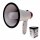 Megafon Megaphone, batteriebetrieben, ca. 14 x 22 cm in